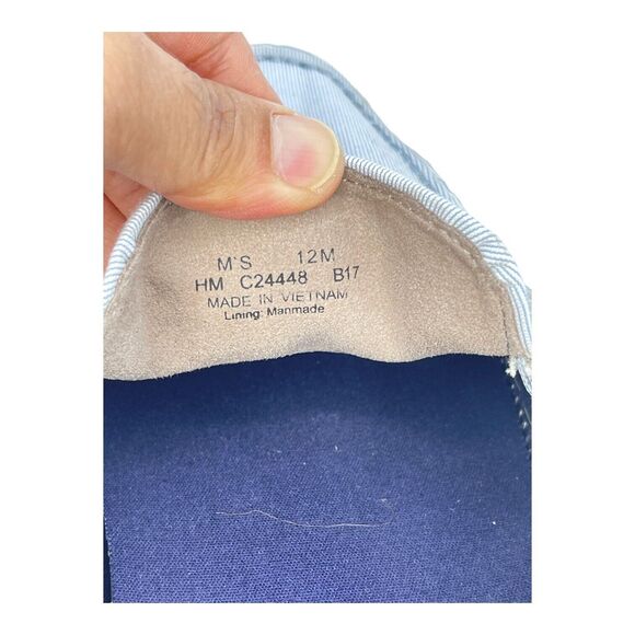 Cole Haan Loafer Mens 12 Blue Pinch Weekender Riverside Seersucker Shoes - Picture 6 of 7